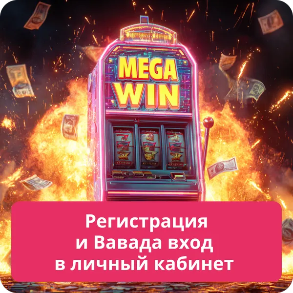 Регистрация и Вавада вход в личный кабинет